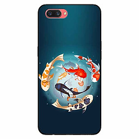Ốp lưng in cho Oppo A3s/ A5 2018 Mẫu Koi Vây Quanh