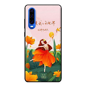 Ốp lưng in cho Huawei P30 mẫu Cô Gái Múa - Hàng chính hãng