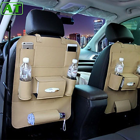 Túi Đựng Đồ Treo Sau Ghế Ô Tô, Xe Hơi Chất Liệu Da Cao Cấp