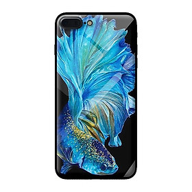 Ốp kính cường lực cho iPhone 8 Plus  cá 113 - Hàng chính hãng