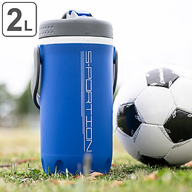 Bình nước giữ nhiệt dùng cho luyện tập thể thao Sportion One Touch 2.0L - hàng nội địa Nhật Bản |#Made in Japan|