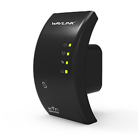 Bộ mở rộng phạm vi WiFi Bộ khuếch đại tín hiệu WiFi Tích hợp Anten kép AP & Bộ định tuyến Chế độ kép - Đầu cắm màu đen - Hoa Kỳ