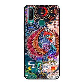 Ốp Lưng in cho Vivo Y17 Mẫu 12 Con Giáp Dậu - Hàng Chính Hãng