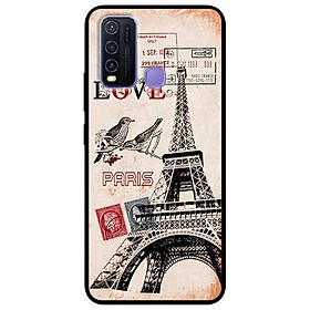 Ốp lưng dành cho Vivo Y30 - Y30i - Y50 mẫu Tem Paris
