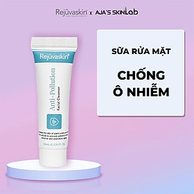 Sữa rửa mặt chống ô nhiễm Anti-pollution REJUVASKIN size mini 10ml - AJA