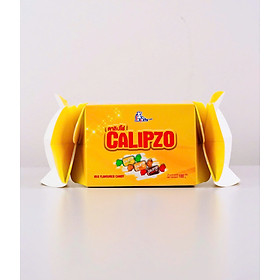 Kẹo Calipzo mix 100g ( hình xoắn ) Màu vàng