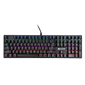 Bàn phím cơ MAGIC-REFINER 108 Phím N-key rollover Cáp USB Blue Switch Backlight