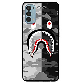 Ốp lưng dành cho Oppo Reno 4 mẫu Camo BÁP Hai Màu