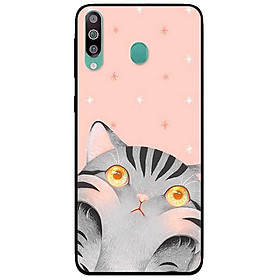 Ốp lưng dành cho Samsung M30 mẫu Mèo Hồng