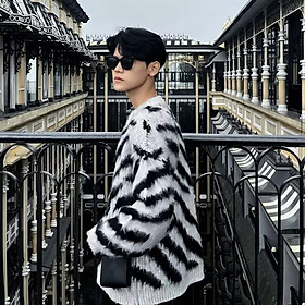 Áo len unisex chất liệu len lông mềm mịn dày dặn ấm áp cho nam nữ