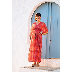 Maxi Cánh Dơi Đỏ Cotton Isla Bonita