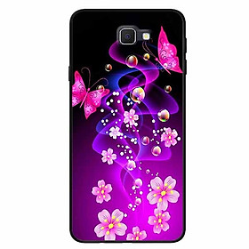 Ốp lưng dành cho Samsung J7 Prime mẫu Bướm Và Hoa Hồng