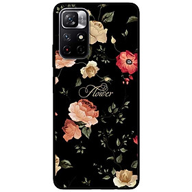 Ốp lưng dành cho Xiaomi Redmi Note 11 5G - Redmi Note 11T - Redmi Note 11S - Họa Tiết Hoa Flower