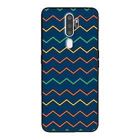 Ốp Lưng in cho Oppo A9 2020 Mẫu Họa Tiết ZigZag - Hàng Chính Hãng