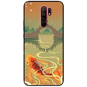 Ốp lưng dành cho Xiaomi Redmi 9 mẫu Chép Bên Cầu
