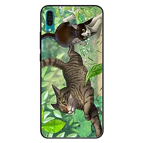 Ốp lưng in cho Huawei Y7 Pro 2019  Mẫu Bắt Mèo