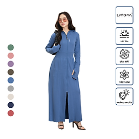 LAROMA Áo Chống Nắng DÁNG DÀI Vải Cotton UV 1 lớp | UPF50+ | Vải Thơm | Làm Mát | Thoáng Khí | Thời Trang | Đa Dụng