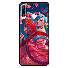 Ốp lưng in cho Huawei P30 Lite Anime Airi Kiemono - Hàng chính hãng