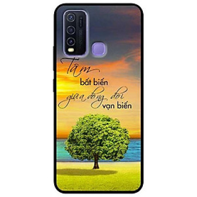 Ốp lưng dành cho Vivo Y30 - Y30i - Y50 mẫu Tâm Bất Biến