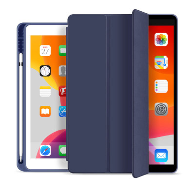 Bao da TPU cho iPad 10.2-inch Gen 7, Gen 8, Gen 9 Smart Case có khay đựng bút pencil  - Hàng chính hãng