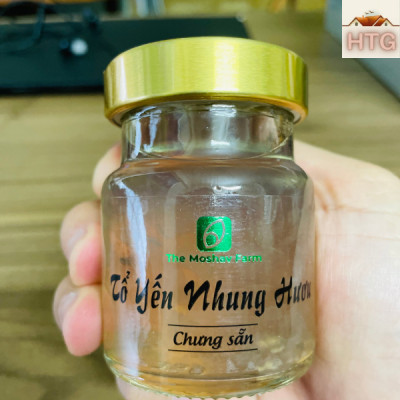 Tổ yến Nhung hươu chưng sẵn, Anbinest, The Moshav Farm, Tốt cho người cao tuổi, người mới ốm dậy, trẻ em suy dinh dưỡng, xương khớp - Khay quà tặng