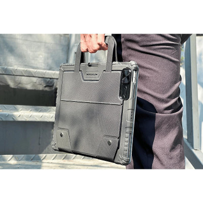 Bao Da Kèm Bàn Phím cho iPad Air 10.9 2020 / Air 4 / Air 5 / iPad Pro11 2020/2021 Nillkin Bumper Go Case Keyboard (Có khe cắm bút Apple Pencil) - Hàng Chính Hãng