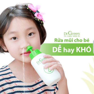 Hộp muối nha đam rửa mũi Dr.Green (30 gói chính hãng)