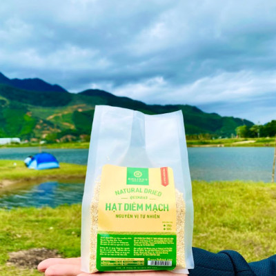 Hạt Diêm mạch Quinoa - Nhập khẩu Mỹ / Thương Hiệu Holinut - 500g và 1kg