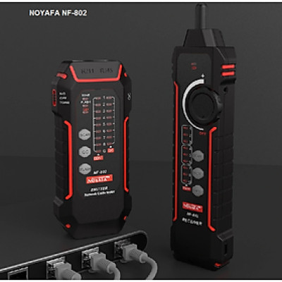 ROGTZ - Bộ Dò Dây Mạng Âm Tường Đa Chức Năng Cao Cấp NF-802 Loại cáp CAT5 CAT6 Dò tìm chính xác Phát hiện ngắn mạch và ngắt kết nối Chống nhiễu Tín hiệu mạnh Pin sạc 1400mAh Tiết kiệm thời gian Dễ dàng sử dụng - Hàng Chính Hãng