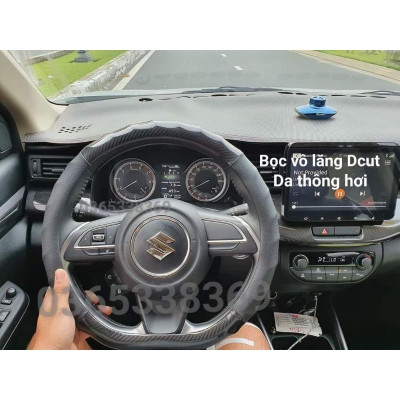 BỌC VÔ LĂNG D CUT, DCUT XE SUZUKI XL7,ERTIGA ,SWIFT,KIA SELTOS,ELANTRA SPORT,NISSAN ALMERA, BEJING X7, MG HS, MG ZS, VFE34