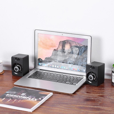 Loa máy tính âm thanh nổi cho máy tính xách tay để bàn SADA V-118 USB