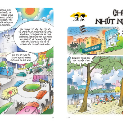 Sách - Comic Kĩ Năng Sống - Dành Cho Trẻ Tiểu Học - Dùng Internet An Toàn