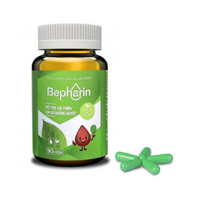 Combo 3 Tặng 1 Hộp Thực Phẩm Bảo Vệ Sức Khoẻ BEPHARIN Ổn Định Tiểu Đường Từ Thảo Dược