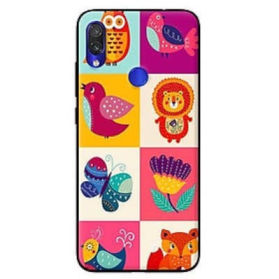 Ốp lưng in cho Xiaomi Redmi Note 7 mẫu Họa Tiết Vật - Hàng chính hãng