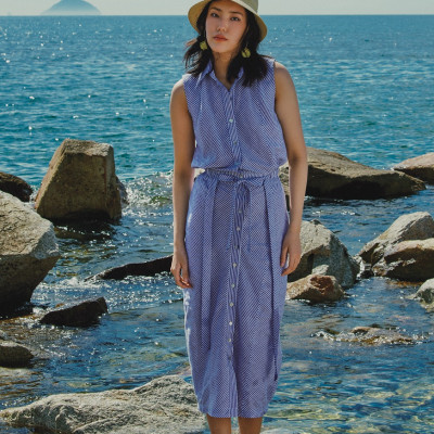 Áo Croptop Linen Tuyền TOP224 thời trang thiết kế Hity