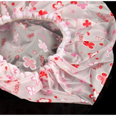 Mũ tắm họa tiết hoa Seiwa-Pro 25cm chống thấm nước cao, dai bền & co giãn - made in Japan