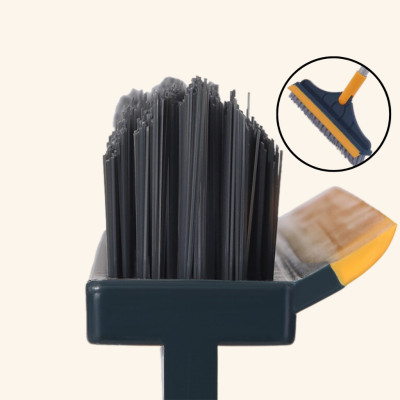 Chổi Chà Sàn Nhà Tắm Thông Minh Thiết Kế Đầu Gạt Nước Và Đầu Chổi Xoay 120 Độ Quét Nhà Siêu Sạch Mọi Góc Bẩn - dododios