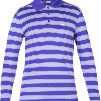 Áo Thun Dài Tay Nam Kẻ Ngang Màu Tím ALIGRO ALGAPD011