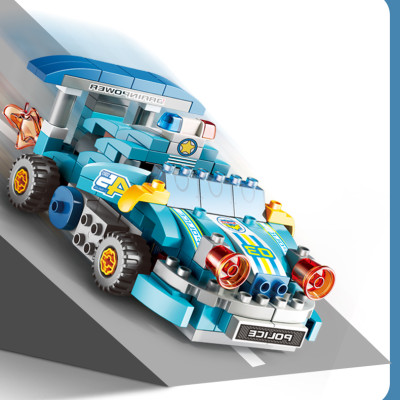 FEELO - 1183 - Lắp Ráp Xe đua biến hình  (182 Chi Tiết)