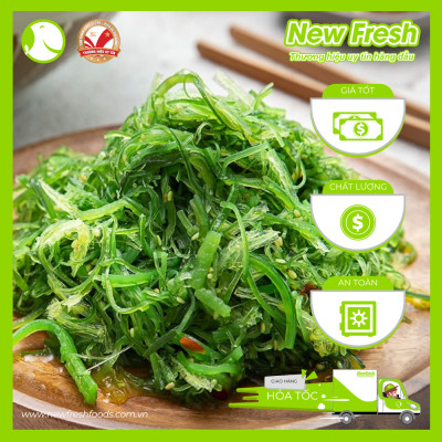 Rong Biển Tươi Trộn Mè Chuka Wakame Nhật Bản - Túi 1Kg