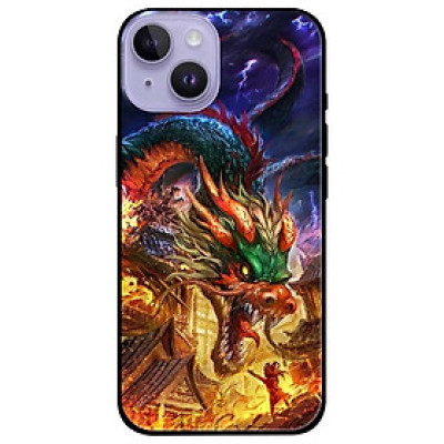 Ốp lưng dành cho Iphone 14 - Iphone 14 Plus - Iphone 14 Pro - Iphone 14 Pro Max - Rồng Nổi Giận