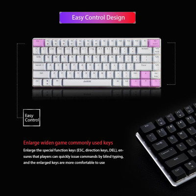 Bàn phím AJAZZ AK33 Bàn phím chơi game E-sport 82 Phím Màu đen Công tắc USB Có dây 