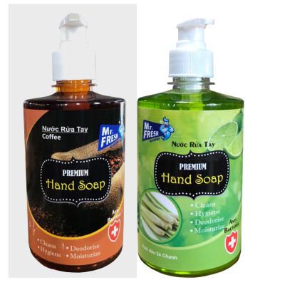 Nước rửa tay khử mùi Mr.Fresh 500ml Hương Cafe