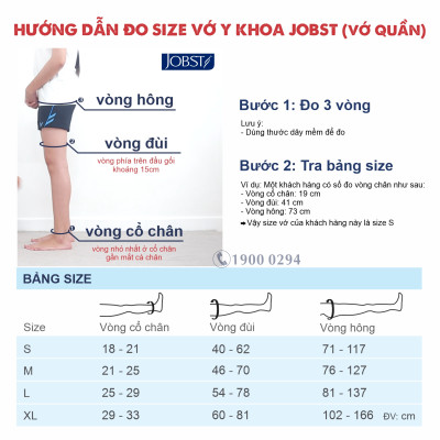Vớ y khoa JOBST Opaque - Mỏng Hỗ Trợ Điều Trị giãn tĩnh mạch chân, 20-30 mmHg (vớ quần, màu da, kín ngón) (tất y khoa)
