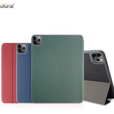 Bao da chính hãng MUTURAL dành cho iPad Pro 11 inch 2021 lưng dẻo silicon chống sốc, có khay chứa bút tiện lợi - Hàng chính hãng