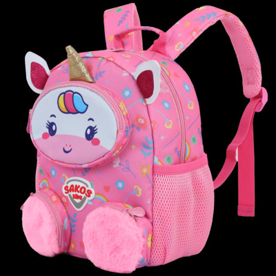 Balo Mẫu Giáo Trẻ Em Hình Thú SAKOS LOLLIPOP - Họa Tiết Dễ Thương Cho Bé - Hàng Chính Hãng