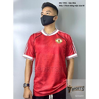 Áo Bóng Đá Retro Manchester United 1988-1990 - Sân Nhà bản cao cấp vải Cotton Polyester