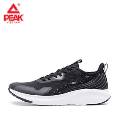 Giày Chạy Bộ Nữ PEAK EW12288H Đen Trắng