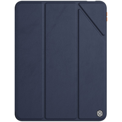 Bao da cho iPad Air 4 2020 10.9 inch Nillkin Bevel Leather Case (Có khe cắm bút Apple Pencil) - Hàng Nhập Khẩu