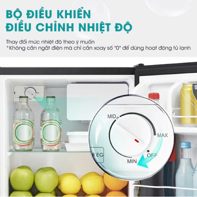 Tủ lạnh Mini Bar Hisense 45 Lít HR05DB tiết kiệm điện, thiết kế gọn nhẹ, bảo hành 24 tháng - HÀNG CHÍNH HÃNG